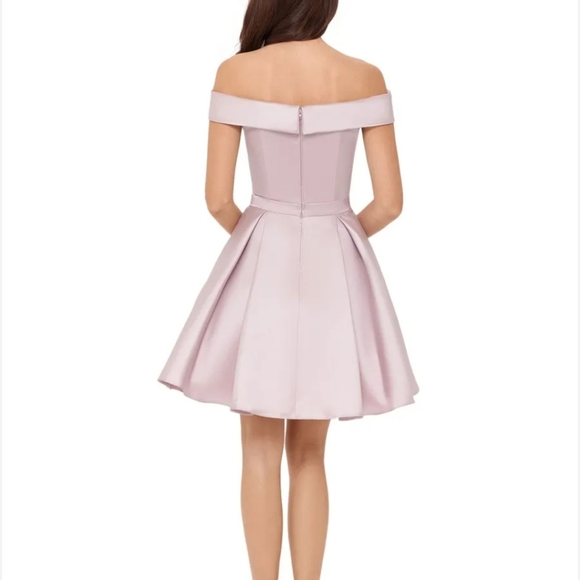 How I Met Your Father Xscape Mauve Cocktail Dress Size 8 - Picture 10 of 10